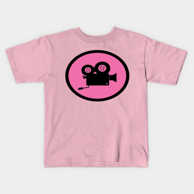 TFCC Pink Logo Kids T-Shirt by Twenty First Century Cinema